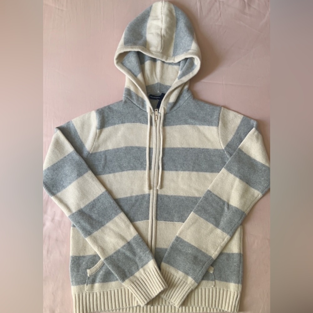 NEW Brandy Melville Alana Wool Striped Hoodie